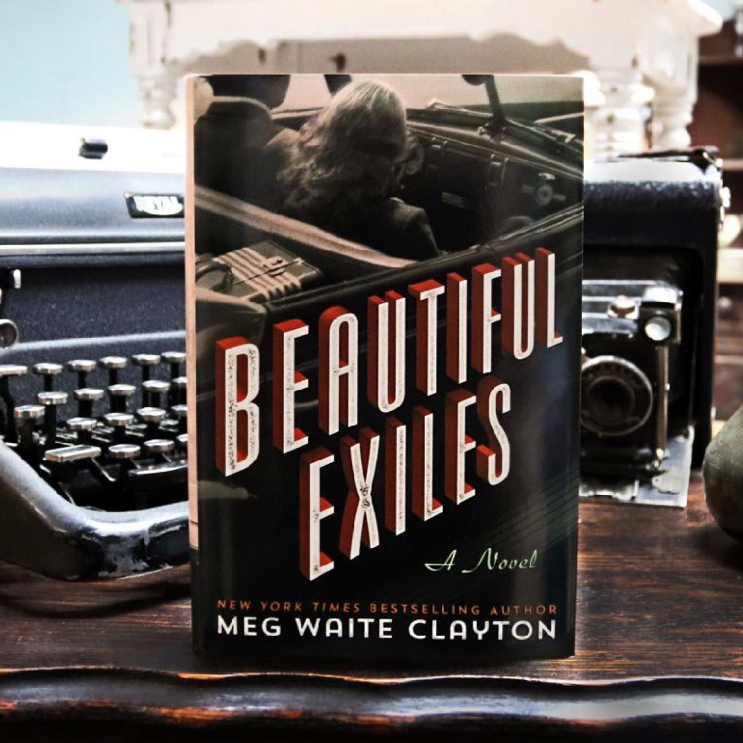 Beautiful Exiles by Meg Waite Clayton | Photography for Amazon Publishing | Rubber Duck Creative