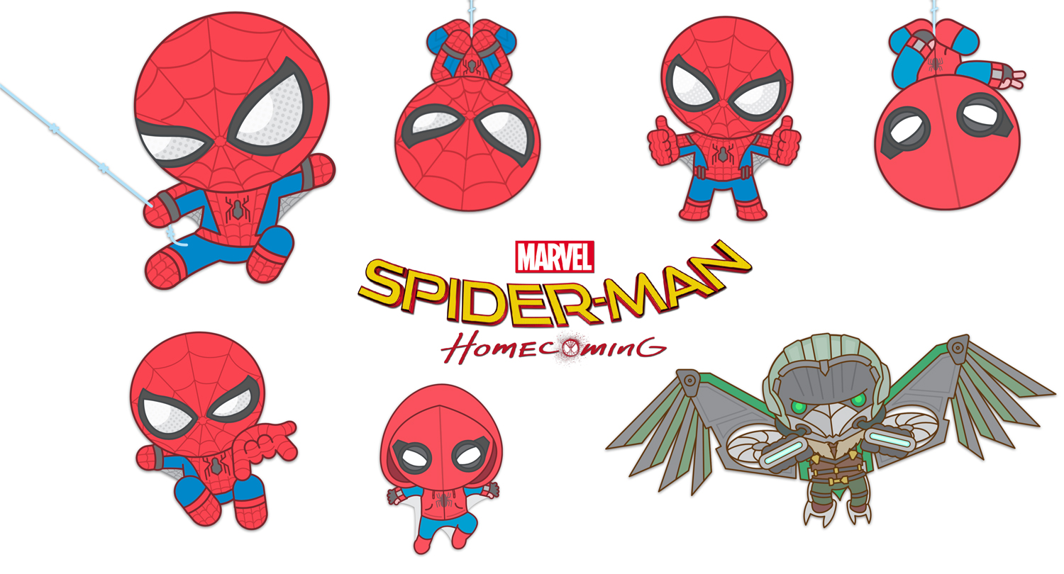 Spiderman: Homecoming | Custom Emoji Design | Rubber Duck Creative