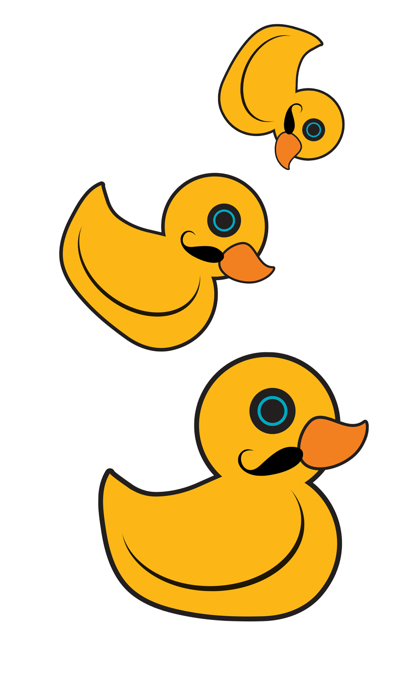 Ducks with Mustaches | Rubber Duck Creative