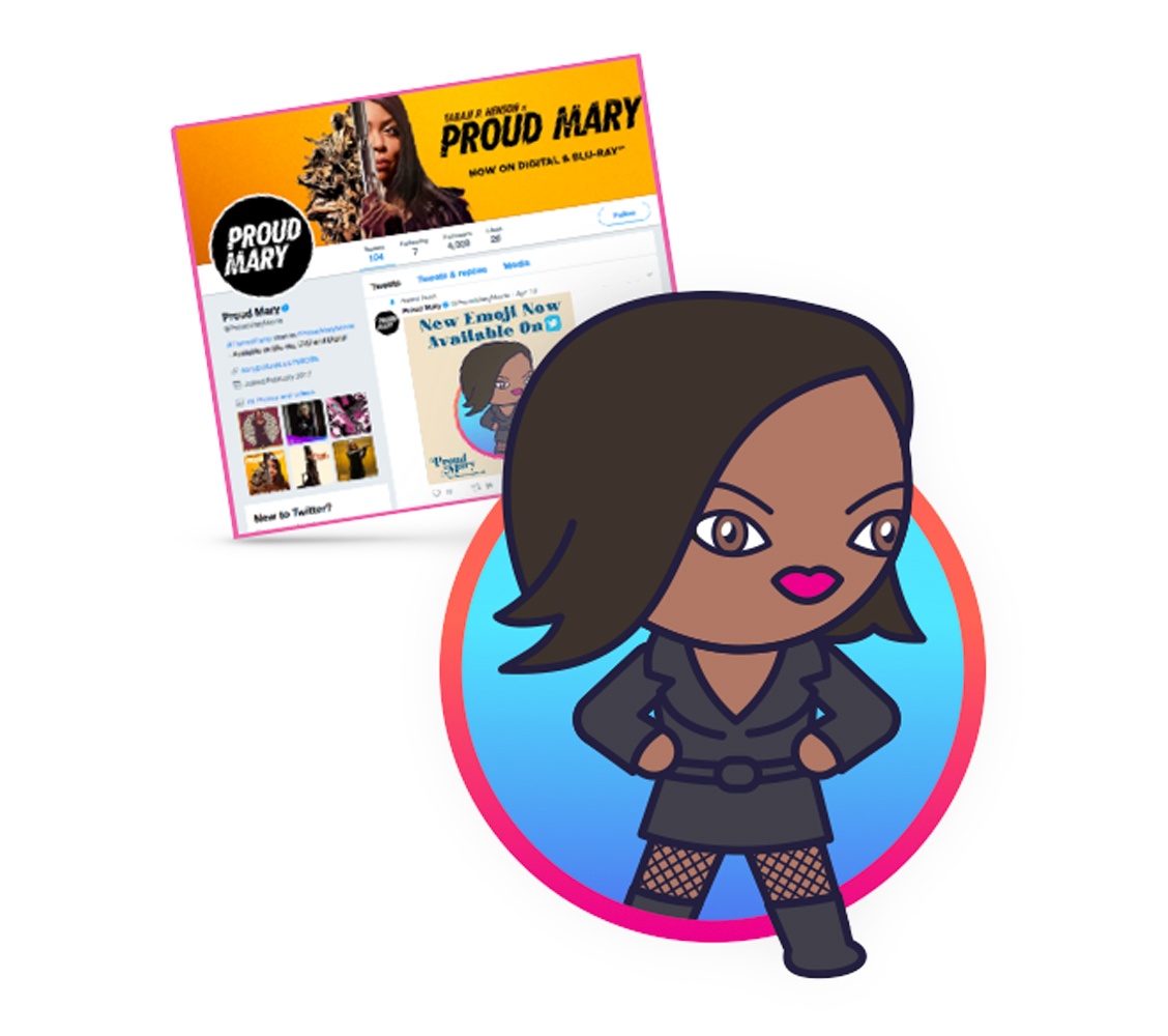 Proud Mary Custom Emoji Design | Rubber Duck Creative