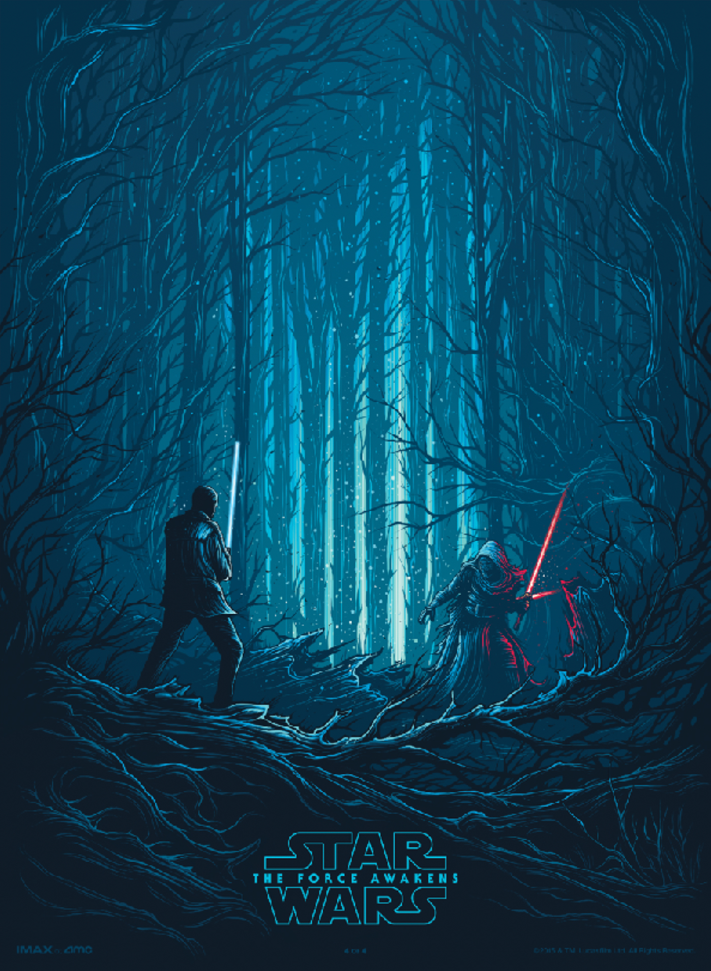 Star Wars: The Force Awakens | IMAX Movie Posters and Illustration | Rubber Duck Creative