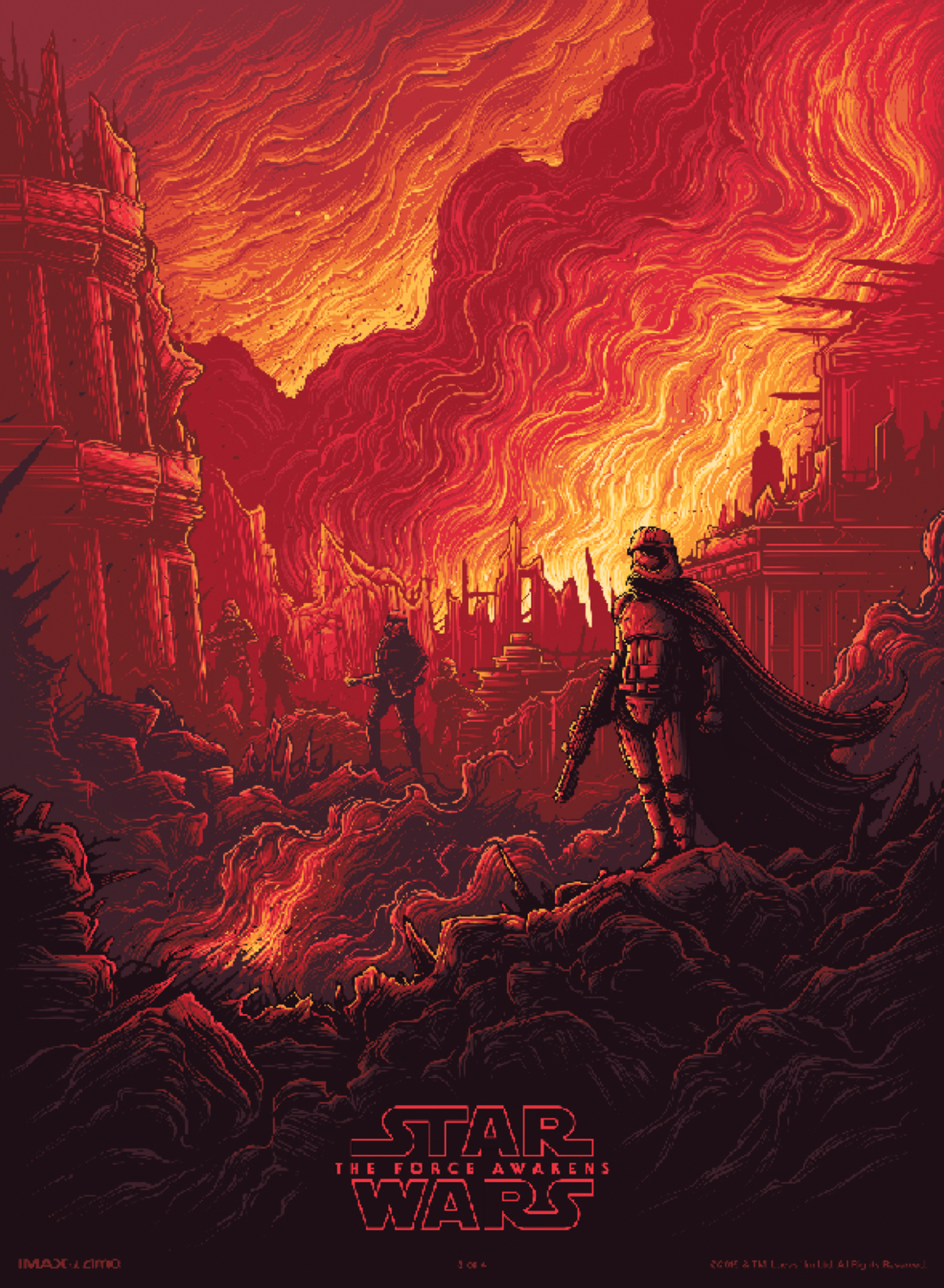 Star Wars: The Force Awakens | IMAX Movie Posters and Illustration | Rubber Duck Creative