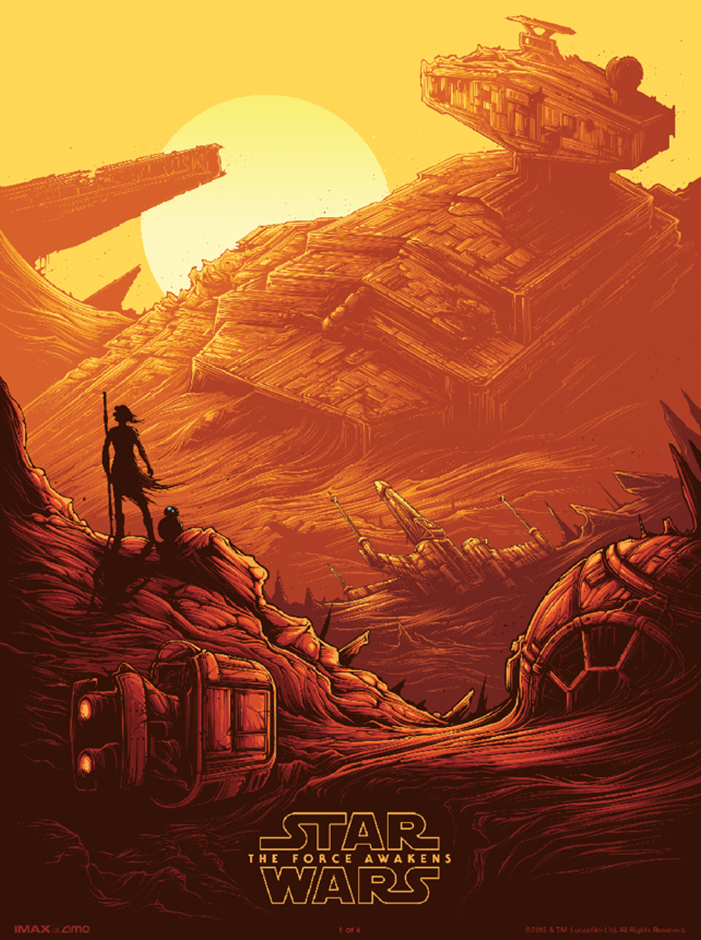 Star Wars: The Force Awakens | Movie Posters and Illustration | Rubber Duck Creative